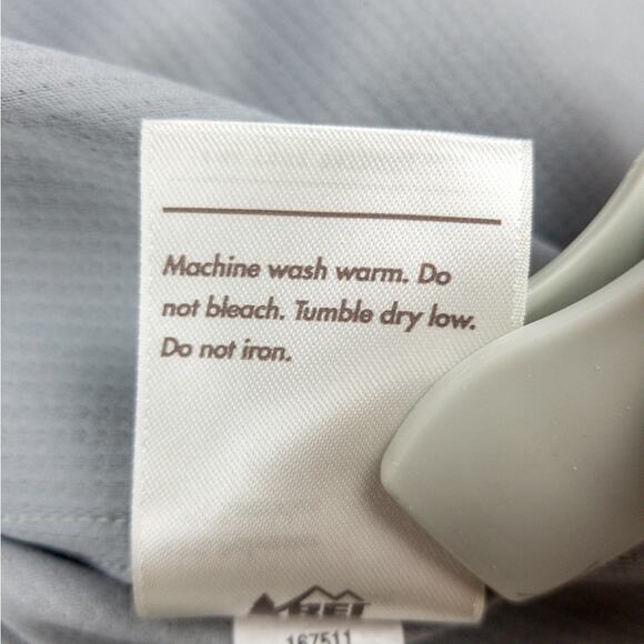 REI Co-Op Shirt Men's Size 2XL Long Sleeve Button Up Gray Polyester Blend - Picture 7 of 11